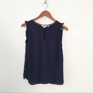 Boden Navy Sleeveless Blouse